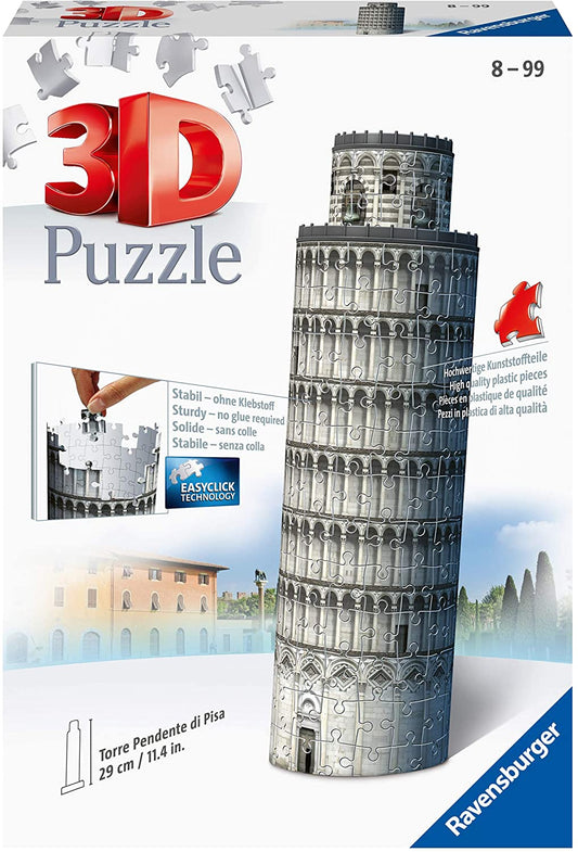 Ravensburger Rompecabezas 3d Diseño Torre De Pisa 216 Pza