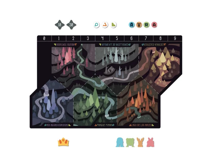 Asmodee Twisted Cryptids juego de mesa - En Español