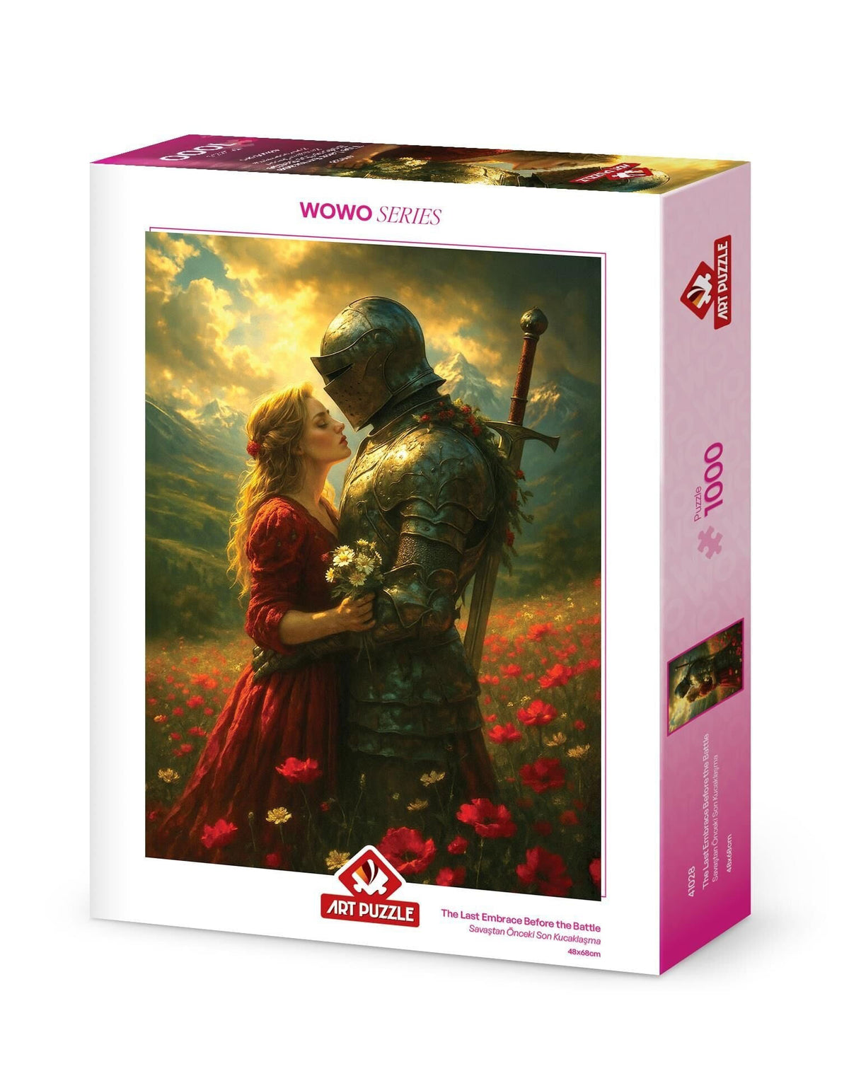 Art Puzzle Rompecabezas El Ultimo Abrazo antes de la Batalla 1000 Pzas