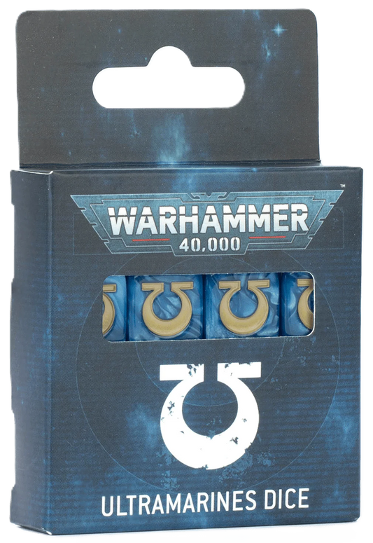 Games Workshop Warhammer40k Ultramarines Dice Set Dados