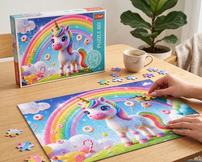 Trefl Rompecabezas Unicornio Dulce 60 Pza