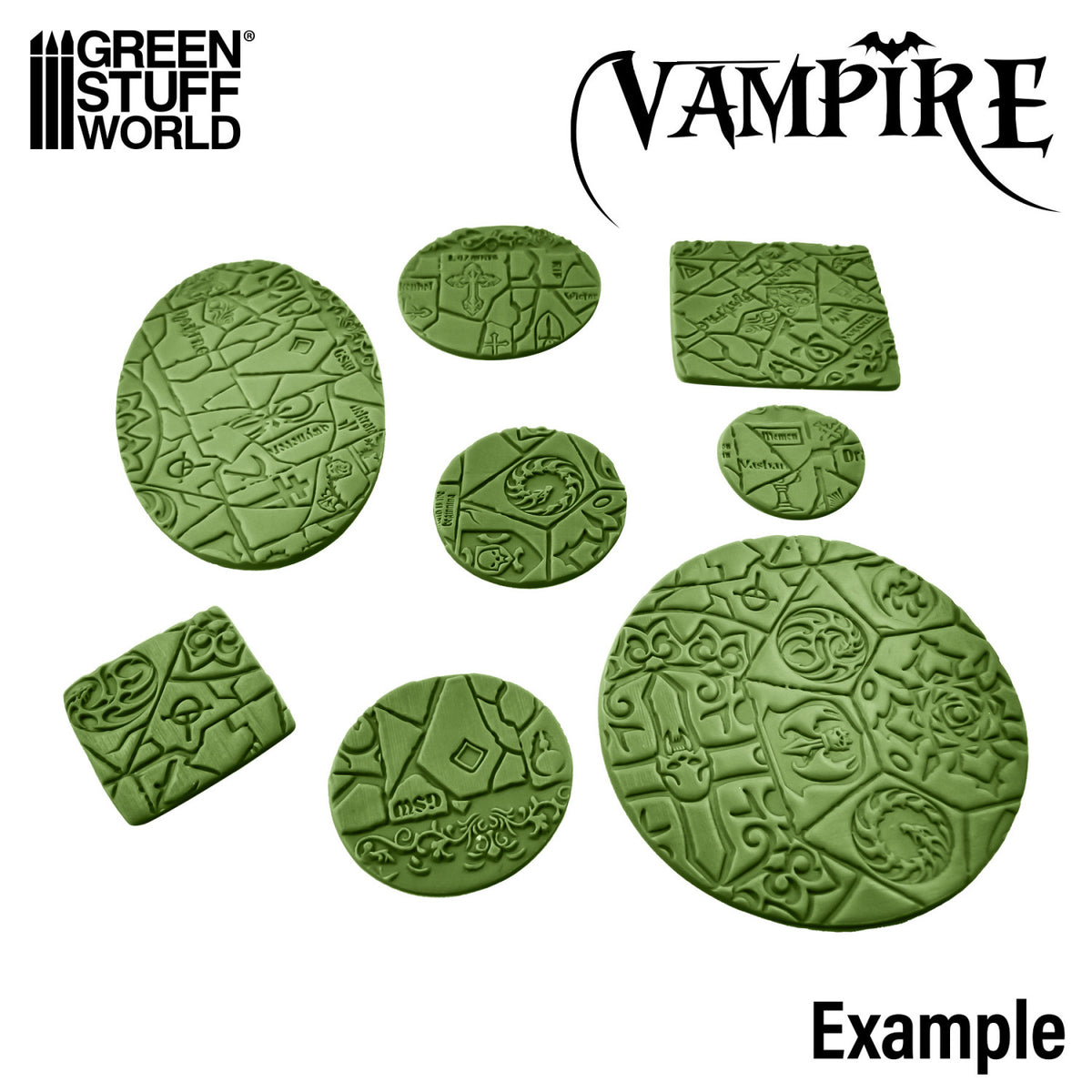 Green Stuff World Rodillo Texturizado Vampiro