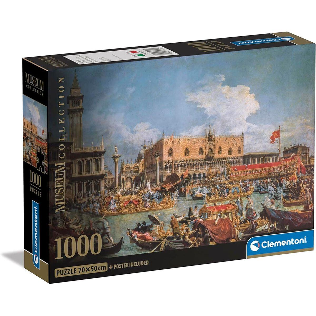 Clementoni Rompecabezas Gran Canal Venecia Canaletto 1000Pza
