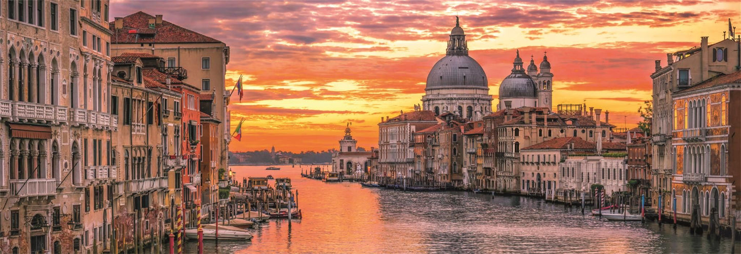 Clementoni Rompecabezas Panoramico Canal De Venecia 1000 Pza