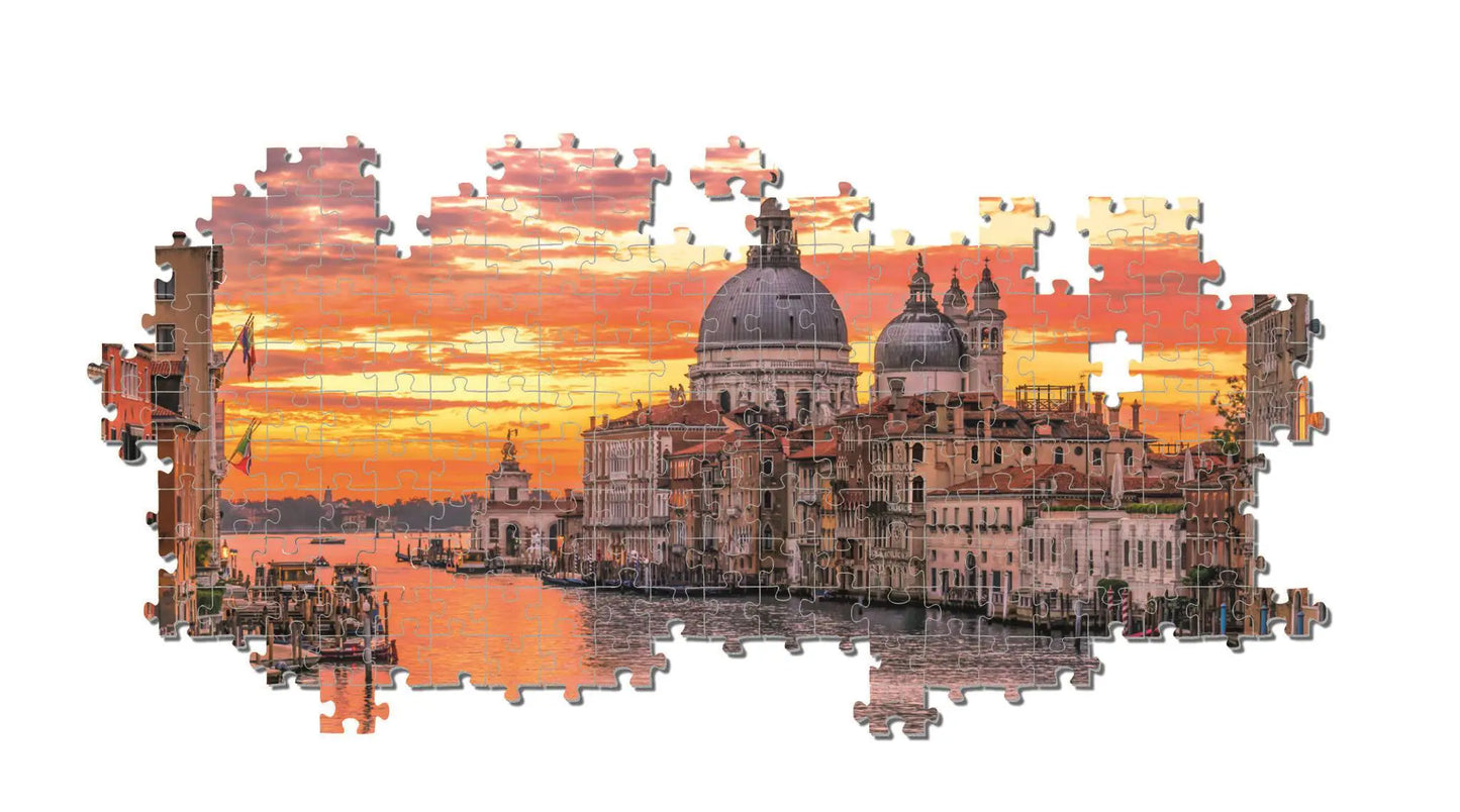 Clementoni Rompecabezas Panoramico Canal De Venecia 1000 Pza