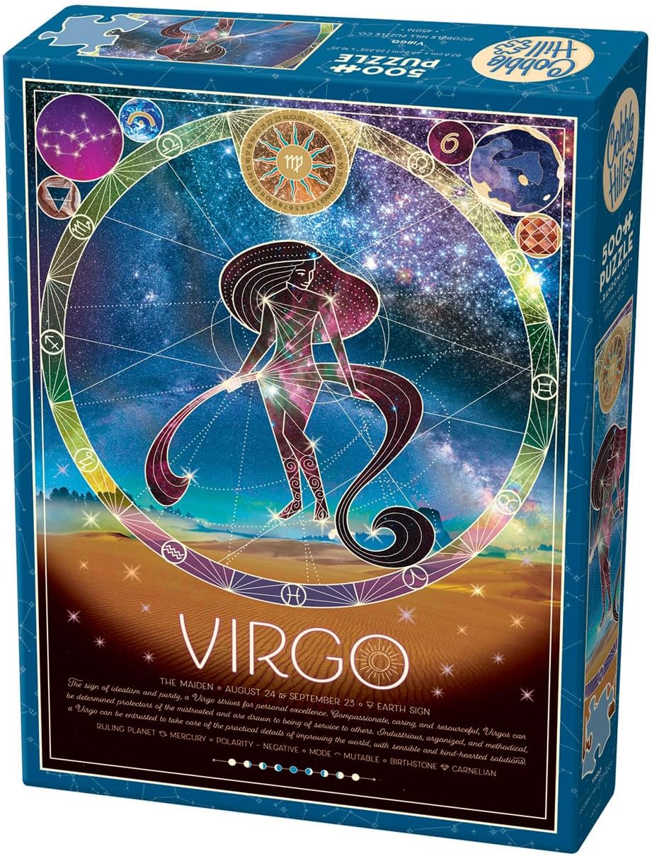 Cobble Hill Rompecabezas Zodiaco Virgo 500 Pz