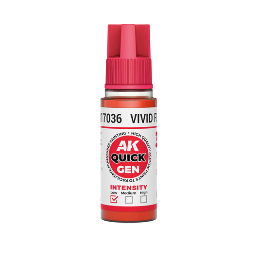 AK Pintura Acrílica Quickgen AK17036 Intensity Low Vivid Flesh 18ml