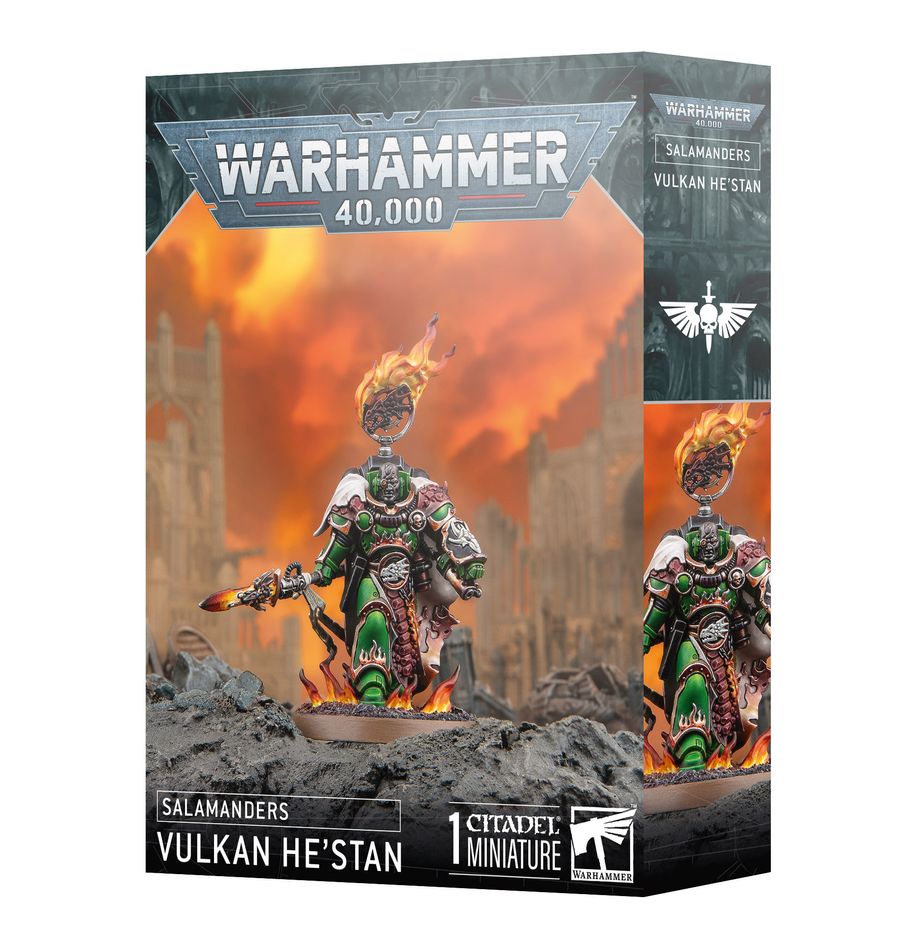 Games Workshop Warhammer40k Salamanders Vulkan He'stan