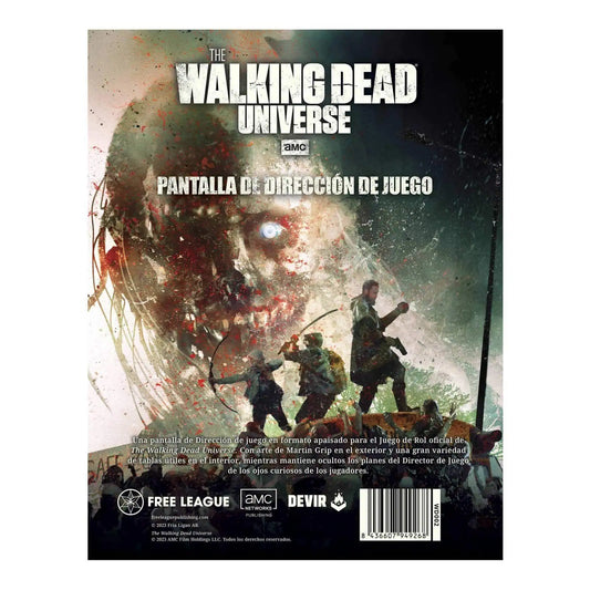 The Walking Dead Pantalla De Dirección Juego De Rol