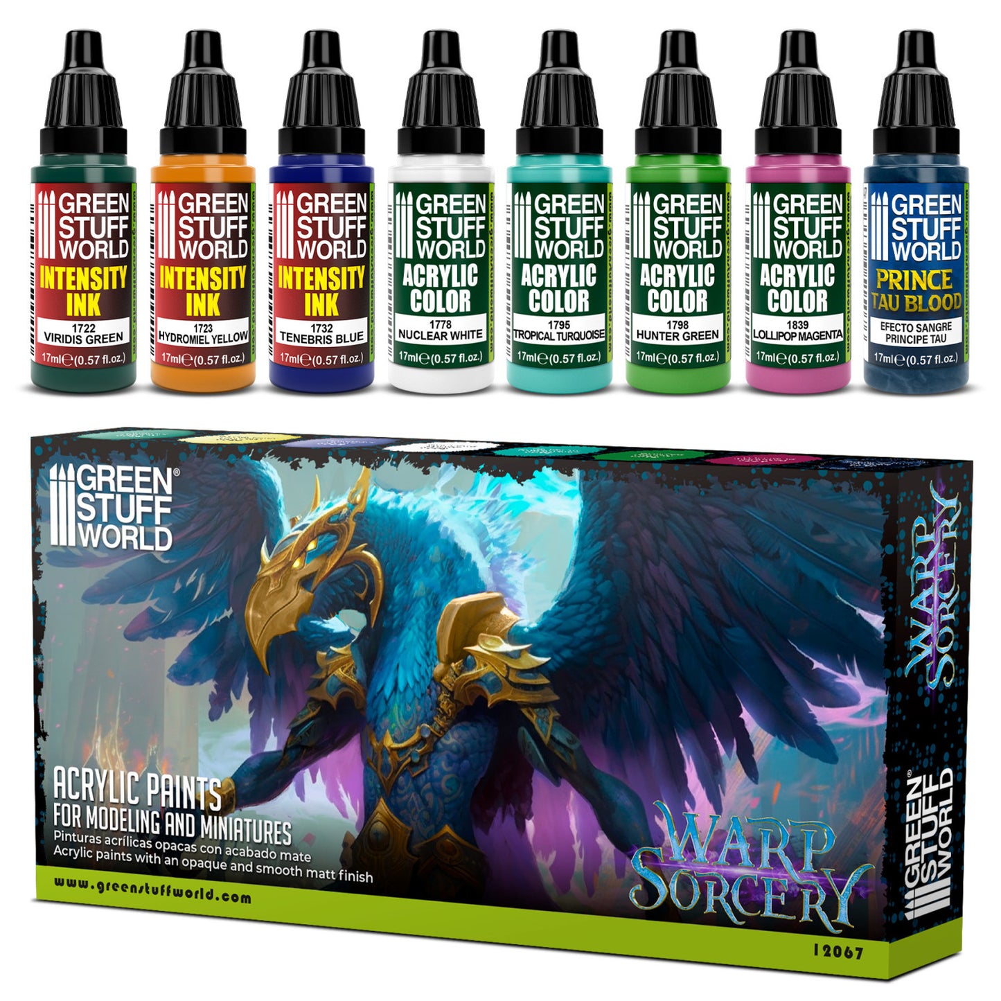 Green Stuff World Set Pintura Warp Sorcery 17ml 12067