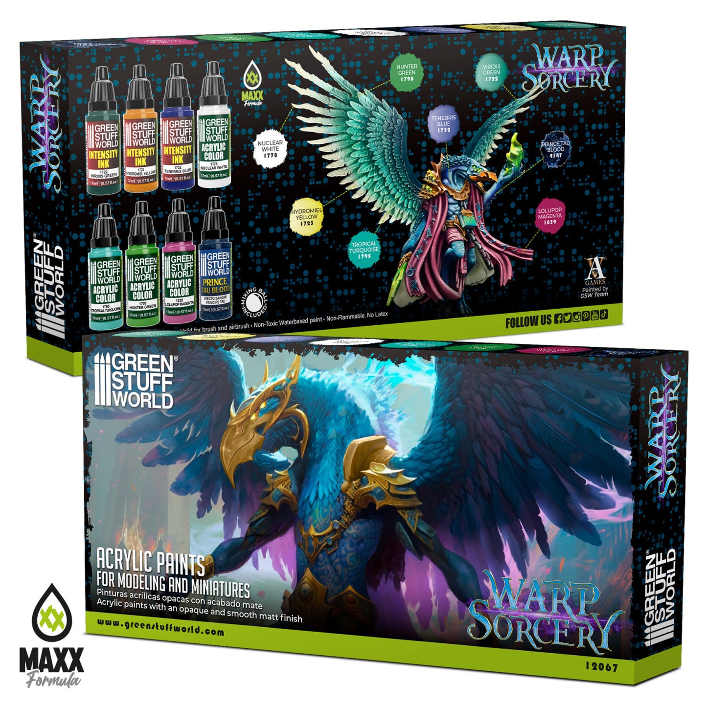 Green Stuff World Set Pintura Warp Sorcery 17ml 12067