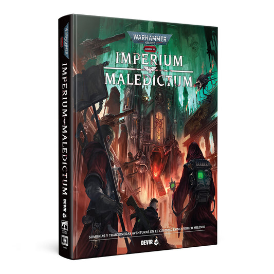 Devir Warhammer40K Juego Rol Imperium Maledictum Reglas Basicas Libro - Español