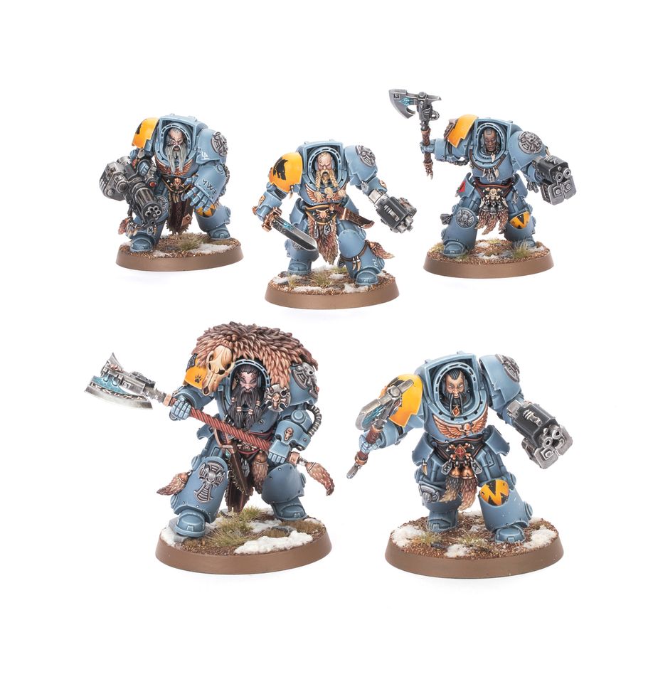 Games Workshop Warhammer40k Space Wolves Wolf Guard Terminators