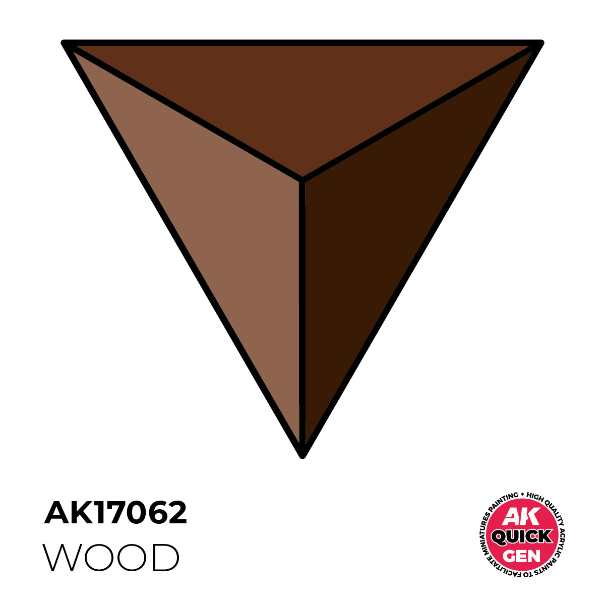 AK Pintura Acrílica Quickgen AK17062 Intensity Medium Wood 18ml
