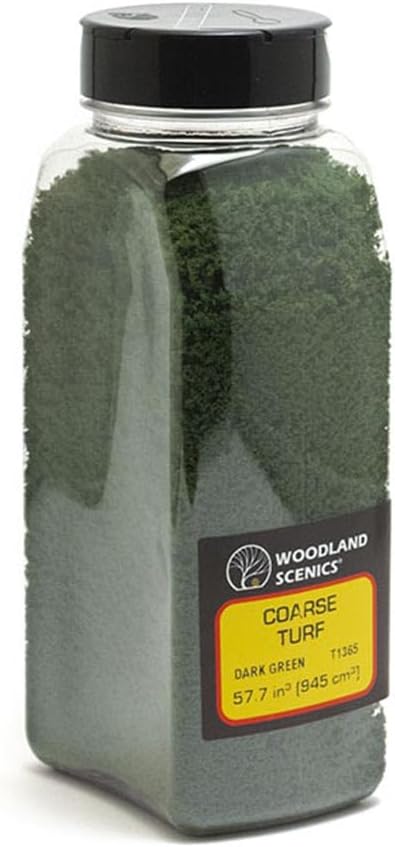 Woodland Scenics Césped Estático Grueso Verde Obscuro T1365 945cm