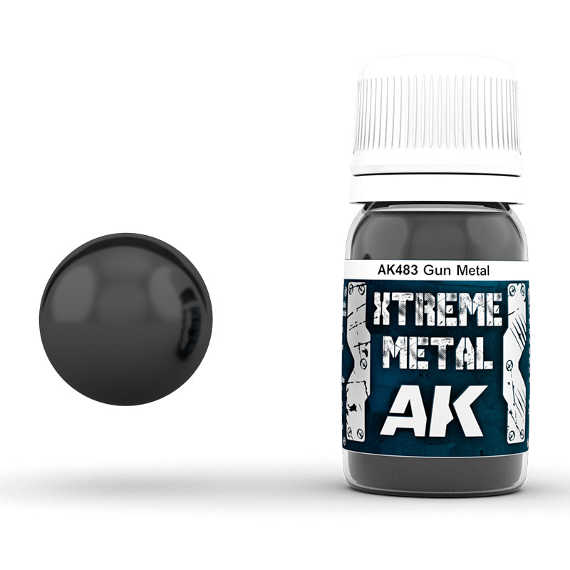 Ak Xtreme Metal Pintura AK483 Gun Metal 30ml