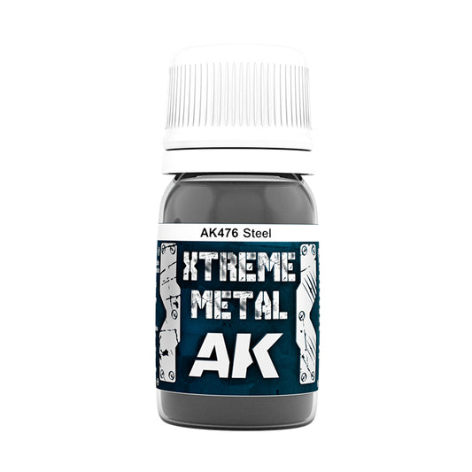 Ak Xtreme Metal Pintura AK476 Steel 30ml