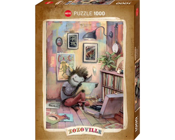 Heye Rompecabezas Zozoville Monstruo De Vinilo 1000 Pza