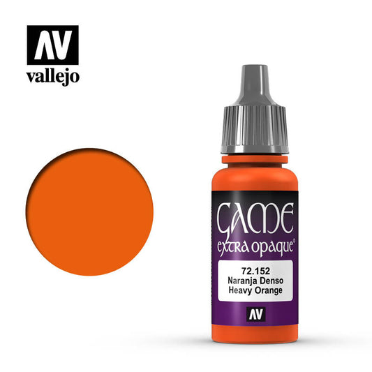 Vallejo Game Extra Opaque Naranja Denso 72.152 17ml Pintura