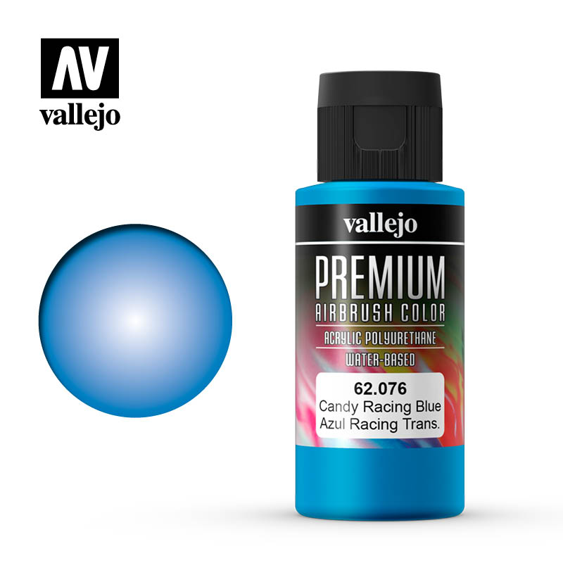 Vallejo Premium AirBrush Azul Racing Candy 62.076 60ml