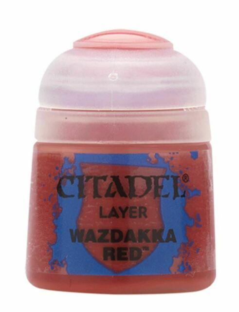 Citadel Wazdakka Red Layer 12ml pintura acrílica