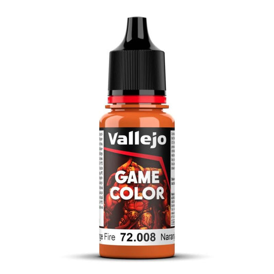 Vallejo Game Color 2023 Naranja Fuego 72.008 17ml Pintura