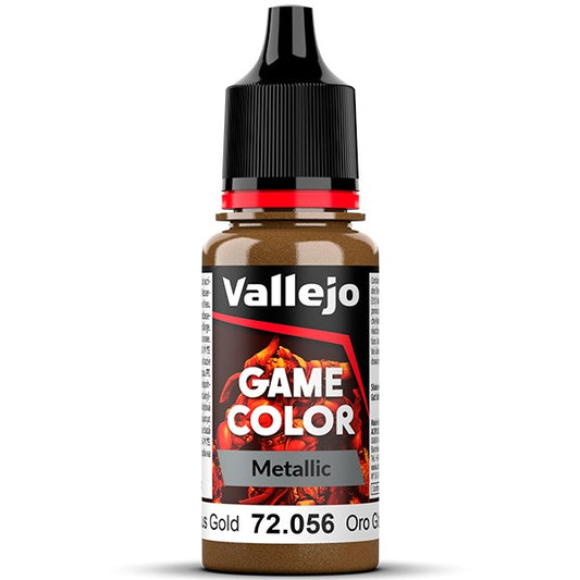 Vallejo Game Color Metallic 2023 Oro Glorioso 72.056 17ml Pintura