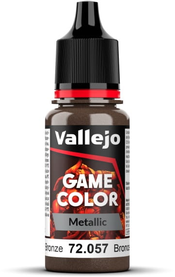 Vallejo Game Color Metallic 2023 Bronce 72.057 17ml Pintura
