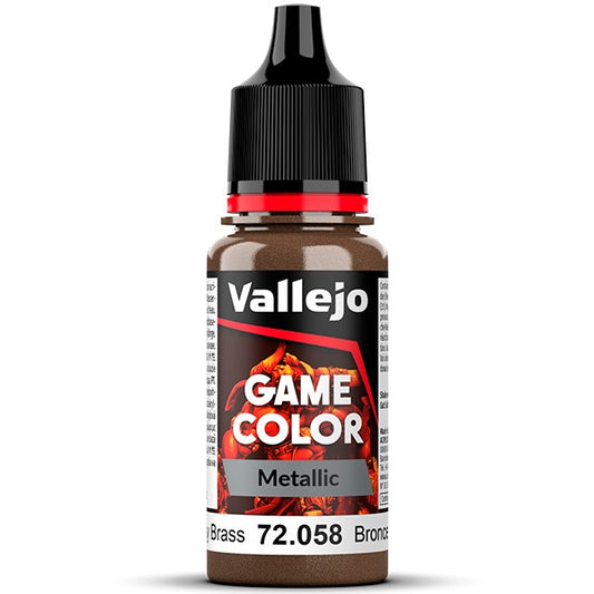 Vallejo Game Color Metallic 2023 Bronce Pulido 72.058 17ml Pintura