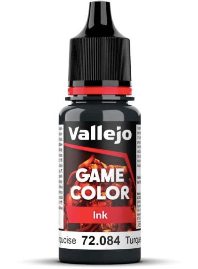 Vallejo Game Ink 2023 Turquesa Oscuro 72.084 17ml Pintura