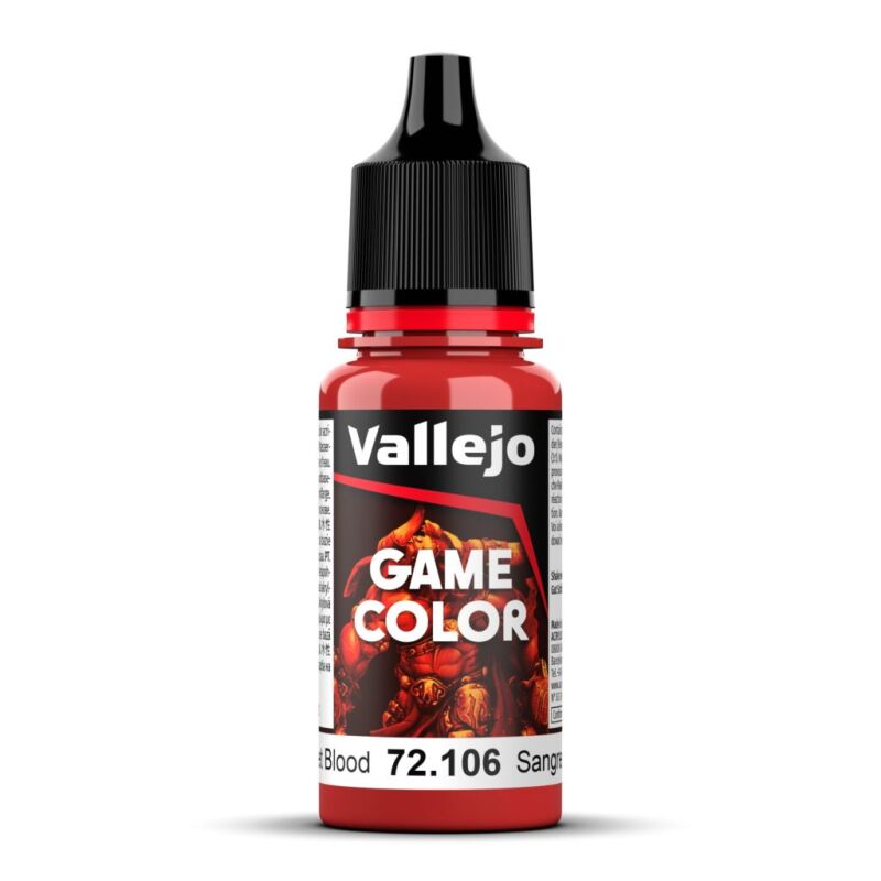Vallejo Game Color 2023 Sangre Escarlata 72.106 17ml Pintura