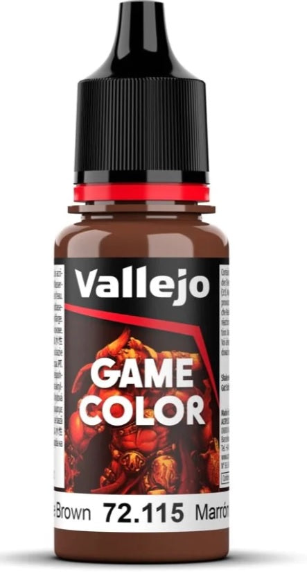 Vallejo Game Color 2023 Marrón Mugre 72.115 17ml Pintura