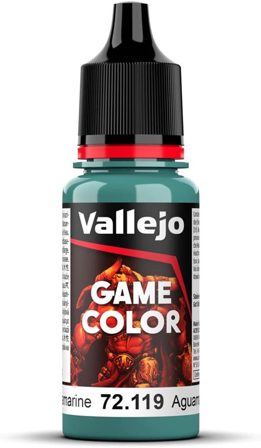 Vallejo Game Color 2023 Aguamarina 72.119 17ml Pintura
