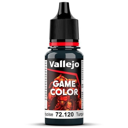 Vallejo Game Color 2023 Turquesa Abisal 72.120 17ml Pintura
