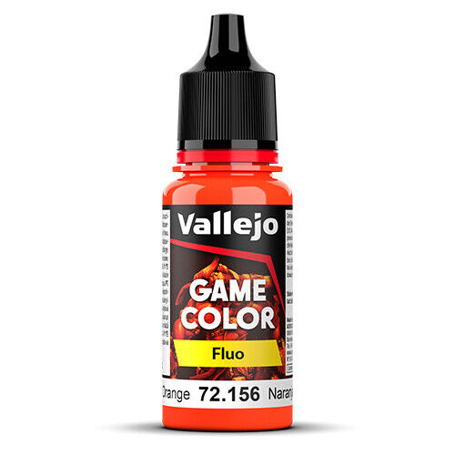 Vallejo Game Color Fluo 2023 Naranja Fluorescente 72.156 17ml Pintura