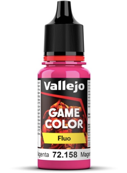 Vallejo Game Color Fluo 2023 Magenta Fluorescente 72.158 17ml Pintura