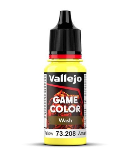 Vallejo Game Wash 2023 Amarillo 73.208 17ml Pintura