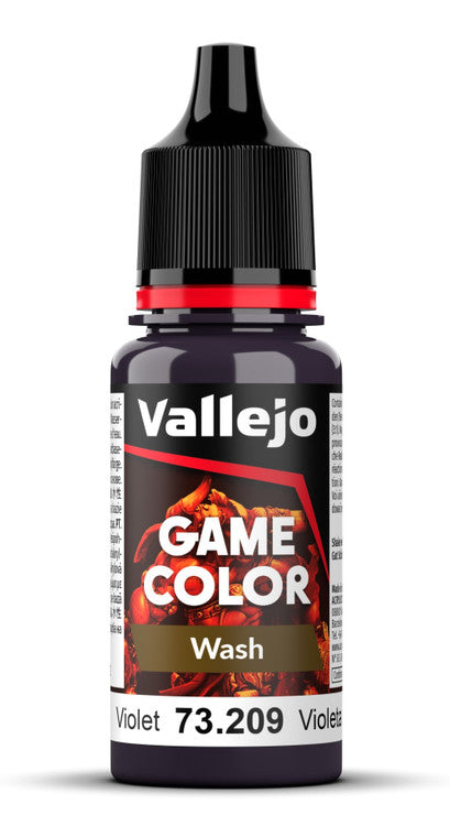 Vallejo Game Wash 2023 Violeta 73.209 17ml Pintura