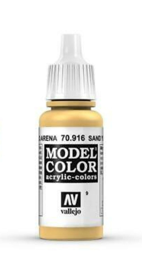 Vallejo Model Color 9 Amarillo Arena 70.916 17ml Pintura Acrílica