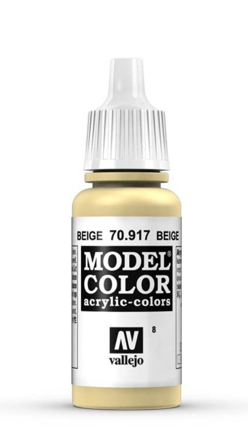 Vallejo Model Color 8 Beige 70.917 17ml Pintura Acrílica