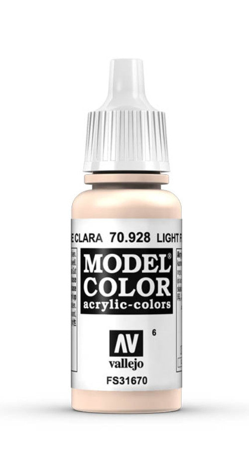 Vallejo Model Color 6 Carne Clara 70.928 17ml Pintura Acrílica