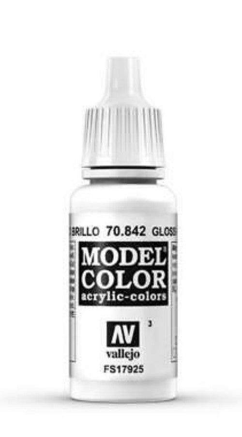 Vallejo Model Color 3 Blanco Brillo 70.842 17ml Pintura Acrílica