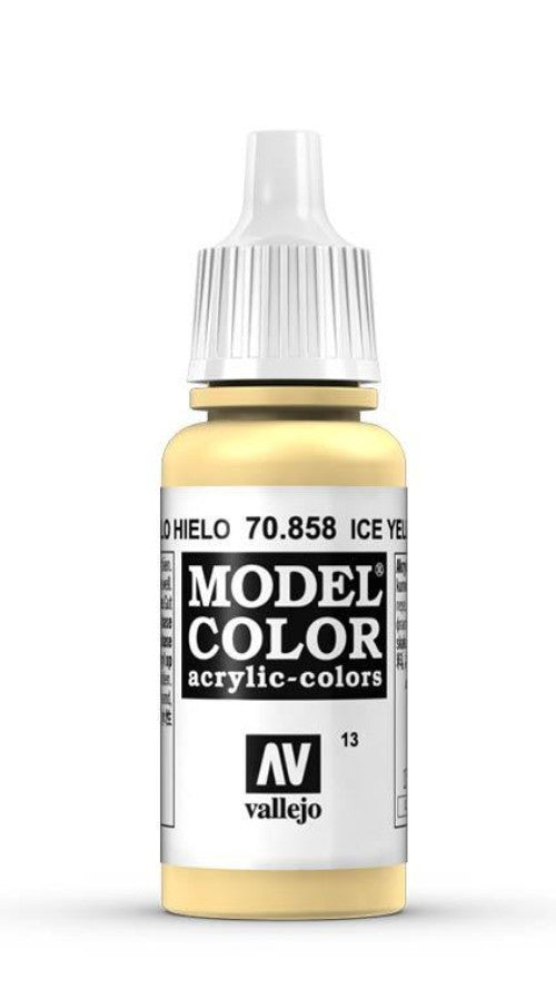 Vallejo Model Color 13 Amarillo Hielo 70.858 17ml Pintura Acrílica
