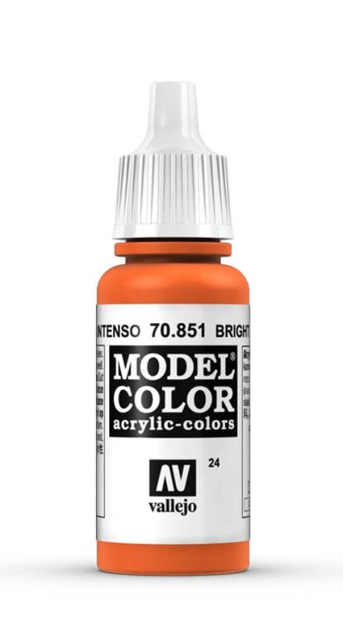 Vallejo Model Color 24 Naranja Intenso 70.851 17ml Pintura Acrílica