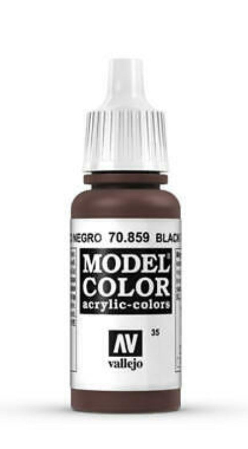 Vallejo Model Color 35 Rojo Negro 70.859 17ml Pintura Acrílica