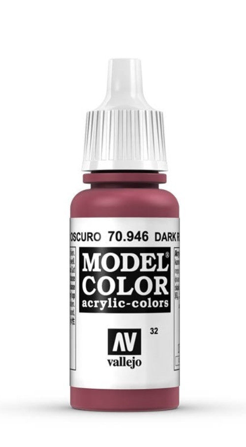 Vallejo Model Color 32 Rojo Oscuro 70.946 17ml Pintura Acrílica
