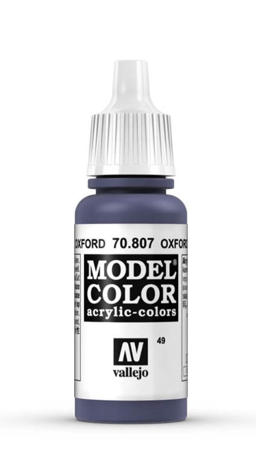 Vallejo Model Color 49 Azul Oxford 70.807 17ml Pintura Acrílica