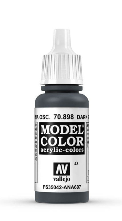 Vallejo Model Color 48 Azul Marina Oscuro 70.898 17ml Pintura Acrílica