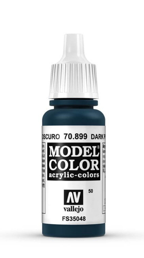 Vallejo Model Color 50 Azul Prusia Oscuro 70.899 17ml Pintura Acrílica