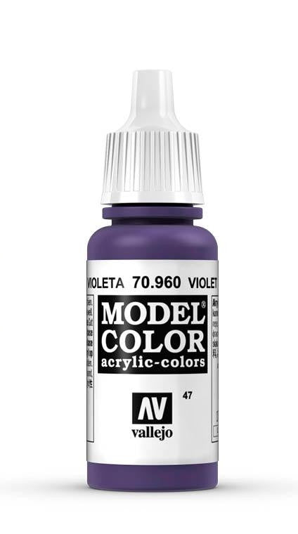 Vallejo Model Color 47 Violeta 70.960 17ml Pintura Acrílica